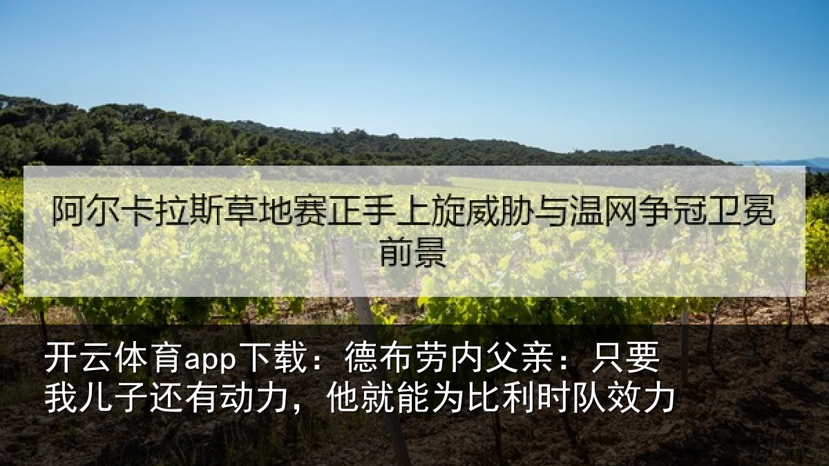 开云体育app下载：德布相关情况子还相关情况利时队效力